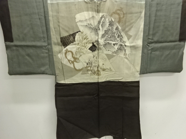 Japanese Kimono / Zugawari Silk